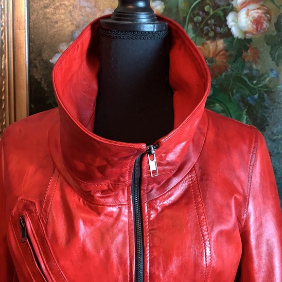 Florentine leather jacket - Picture 4 of 17